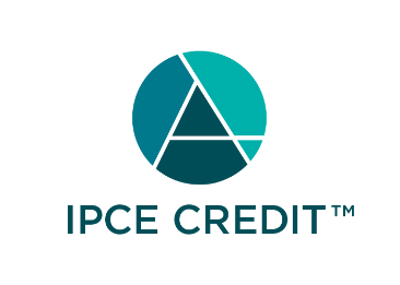 IPCE logo with hues of green